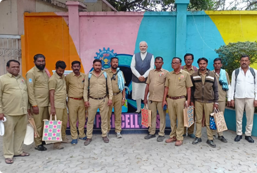 Ran cleanliness drives in suburban areas to promote hygiene and civic responsibility. 